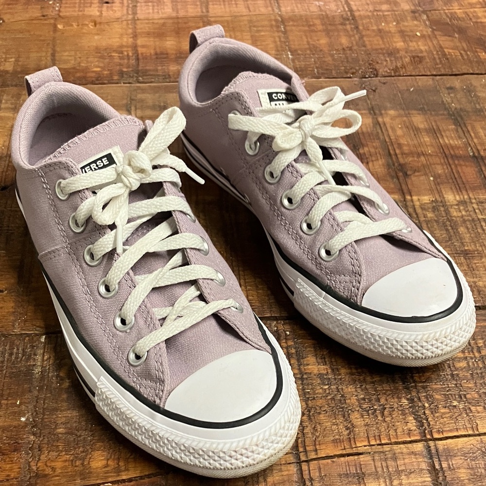 Converse Pastel Purple Low-Top Sneakers